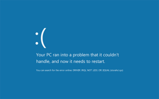 Tela azul da morte do Windows 8 mais alegre (ou quase)