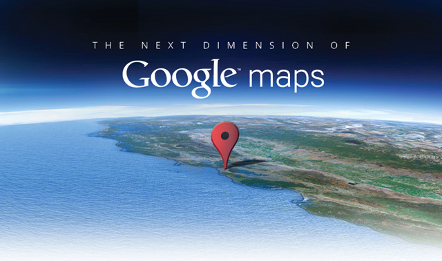 Google planeja lançar o Google Maps em 3D