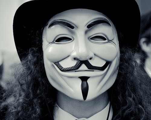 Anonymous em açao!