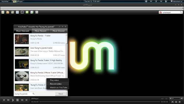 Instale o UM Player no Ubuntu