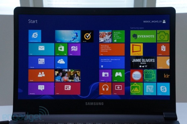 Notebook Samsung com Windows 8 e novidades