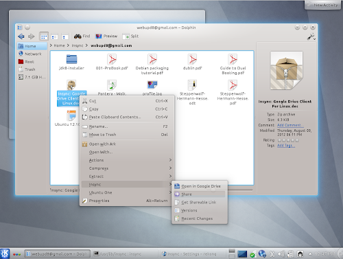 InSync 4 Beta adiciona suporte ao KDE, Gnome-Shell e Cinnamon