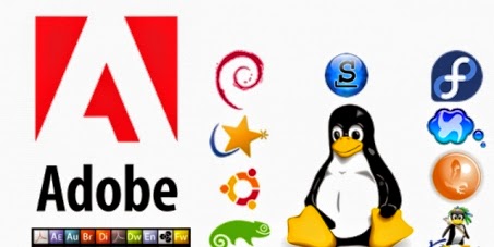 Programas da Adobe do Linux