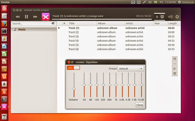 XNoise - Um player leve e completo para Ubuntu