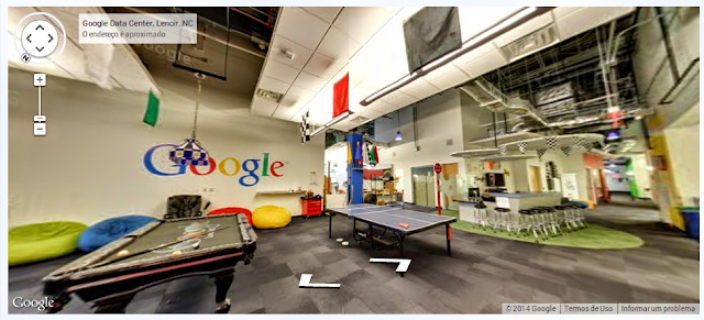 Faça um tour por um Data Center do Google pelo Google Street View