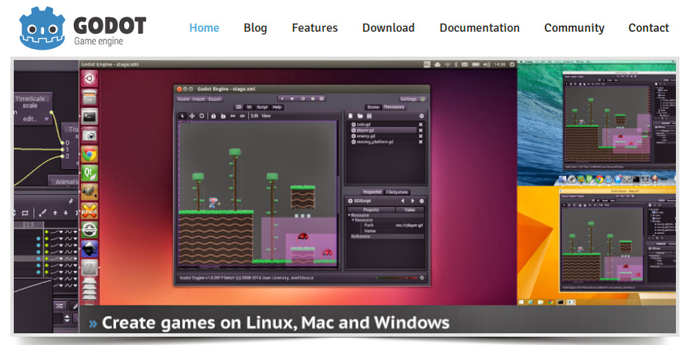 Godot: Uma nova Engine para você fazer jogos do Linux para o Linux
