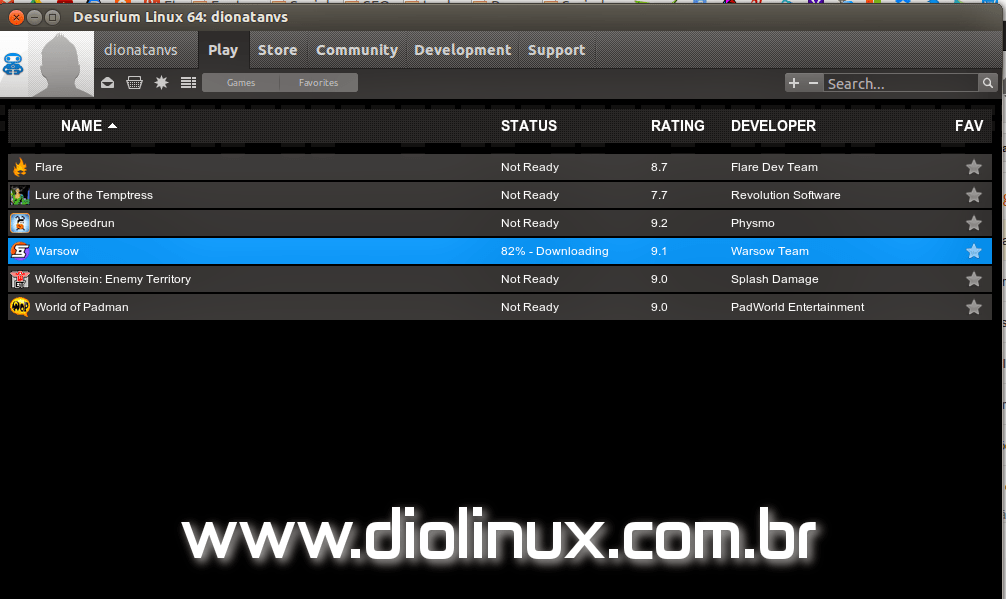 Desurium: Instalando o Desura via PPA no Ubuntu