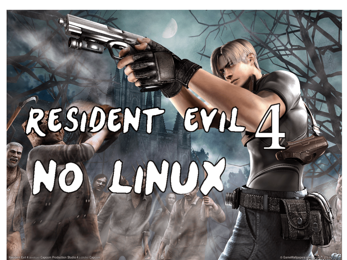 Jogando Resident Evil 4 no Ubuntu