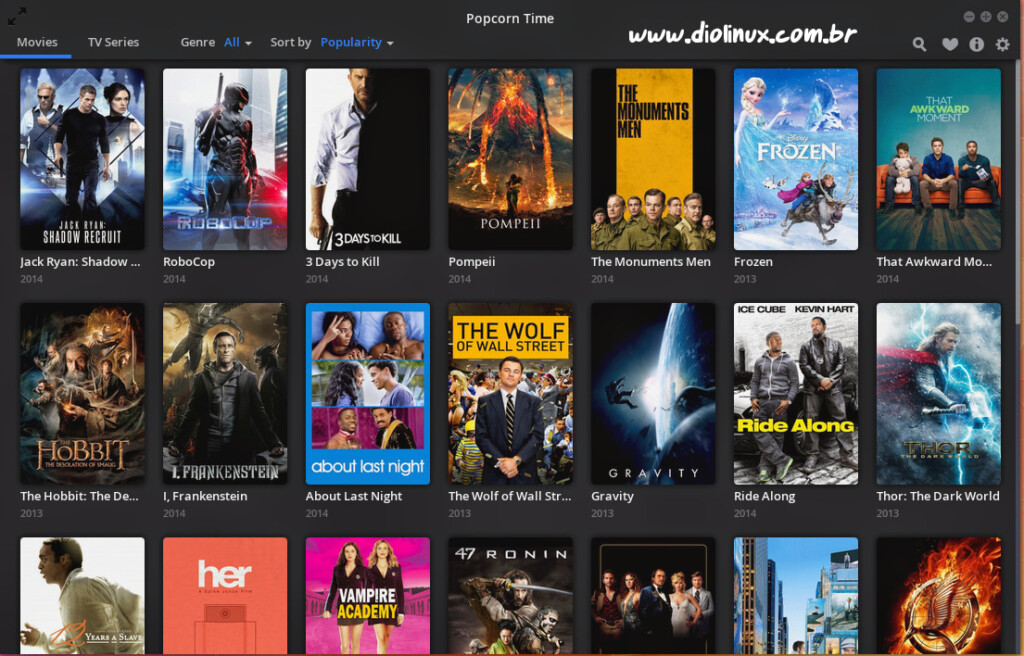 Popcorn time аналоги ubuntu