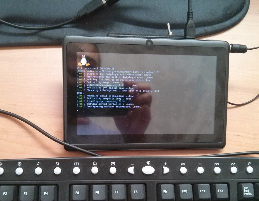 Saiba como instalar o Linux num tablet Android