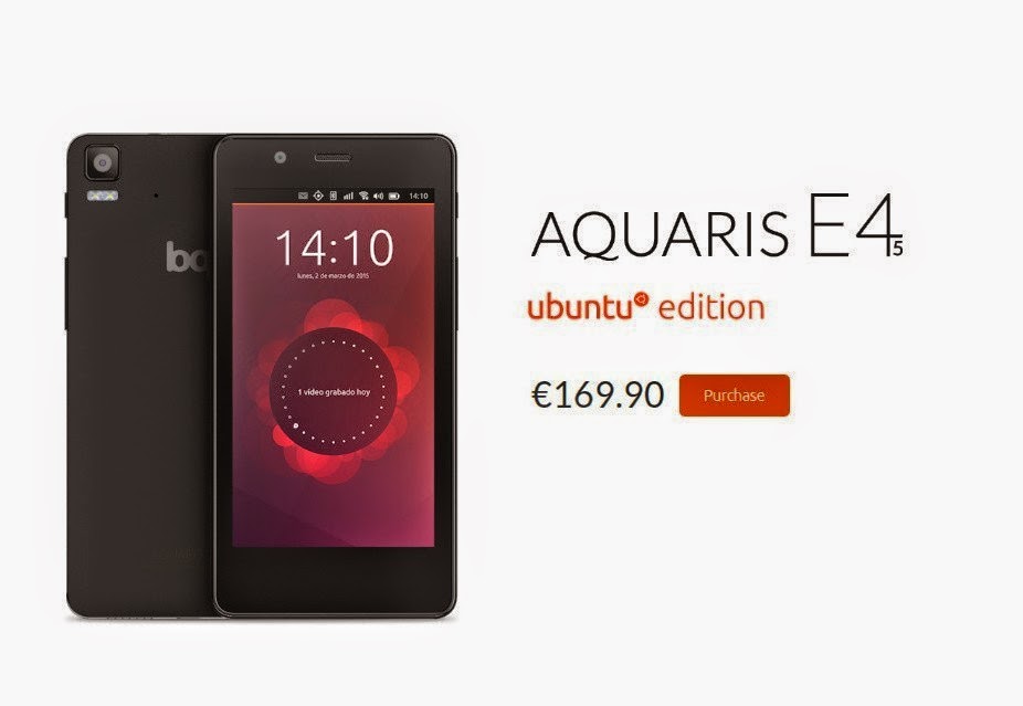 BQ Vende todas as unidades fabricadas do Ubuntu Phone em pouca horas
