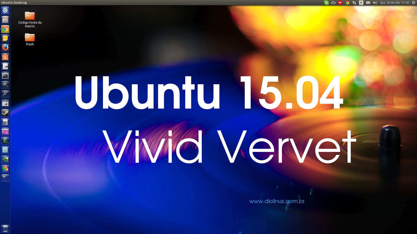 Análise completa do no Ubuntu 15.04 Vivid Vervet