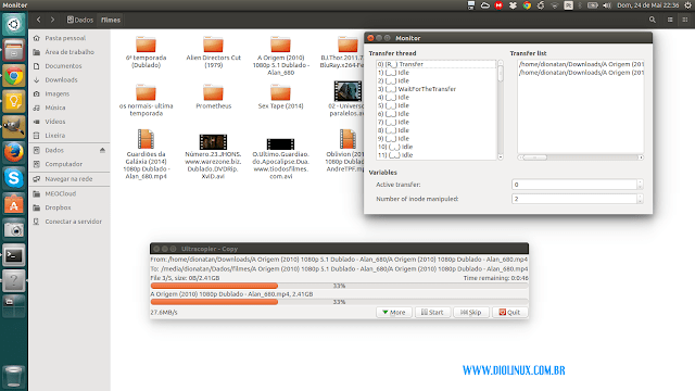 Copie arquivos mais rápido no Ubuntu e no Linux Mint com o Ultracopier