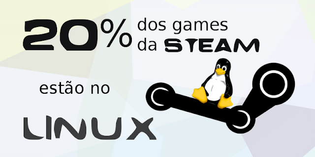 20% dos games da Steam já rodam no Linux