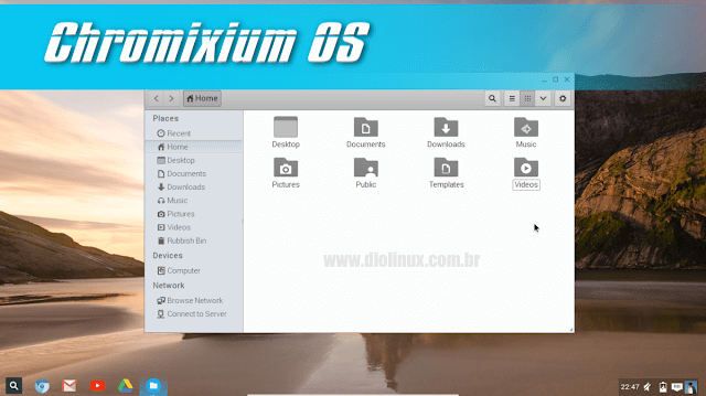 Ubuntu + Chrome OS, Chromixium lança primeira versão estável