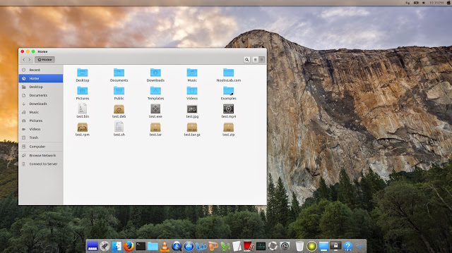 Tema Mac OSX Yosemite para Ubuntu