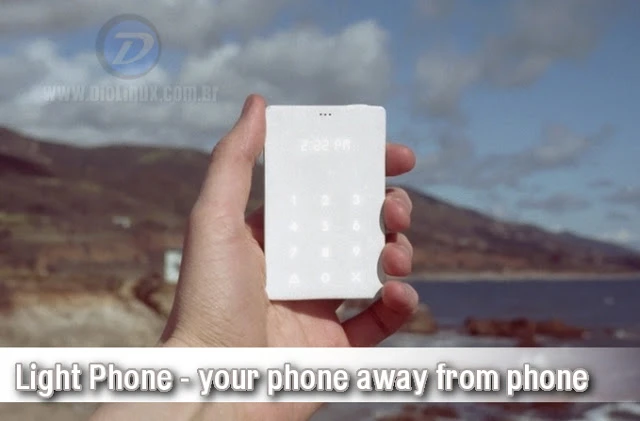 Conheça o Light Phone: Um celular do tamanho de um cartão de crédito