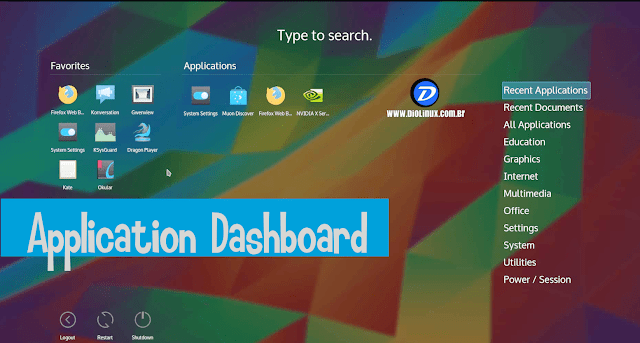 Novo menu de tela cheia do KDE é semelhante ao modo Tablet do Windows 10