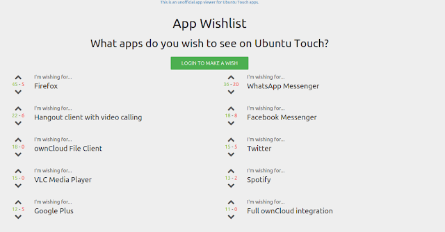 Quais Apps você quer no Ubuntu Touch?