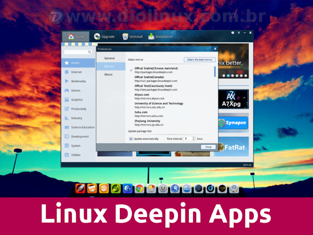 Como instalar os programas do Linux Deepin no Ubuntu