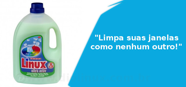 "Linux" é uma marca de detergente na Suiça