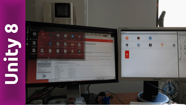 Veja o Ubuntu 16.04 com Unity 8 e Mir rodando os XApps