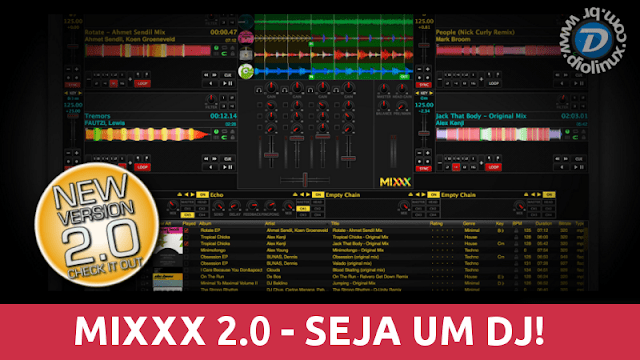 Lançado Mixxx 2.0, o seu console de DJ virtual open source