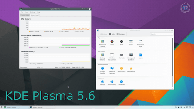 KDE Plasma 5.6 é lançado com melhor suporte para Wayland e refinamentos visuais 1 KDE Plasma 5.6 é lançado com melhor suporte para Wayland e refinamentos visuais