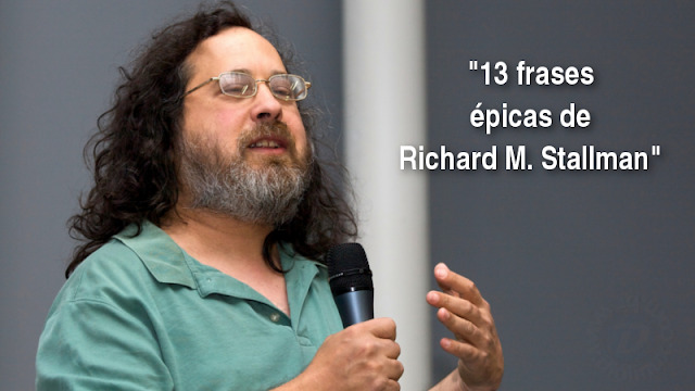 13 frases épicas de Richard Stallman
