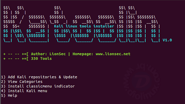 Como instalar as ferramentas do Kali Linux no Ubuntu com o Katoolin