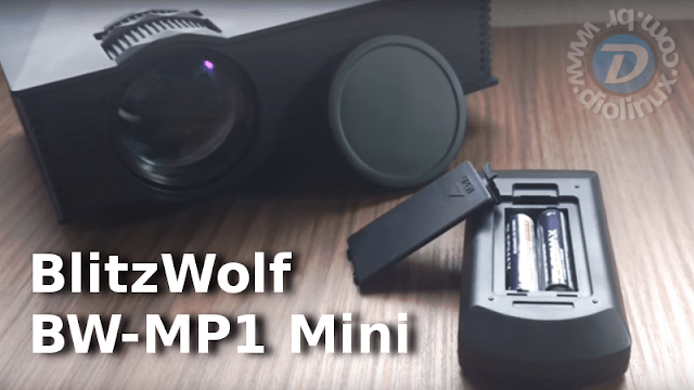 Projetor BlitzWolf BW-MP1 Mini, vale a pena?