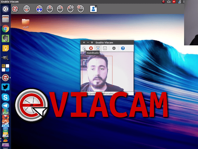 Como instalar o eViacam para controlar o mouse através da WebCam