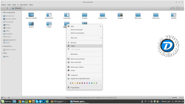 Como instalar o tema do elementary OS no Linux Mint 18 Cinnamon