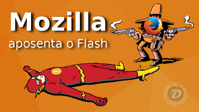 Firefox remove suporte para o Flash