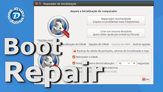 Como instalar o Boot Repair no Ubuntu e no Linux Mint