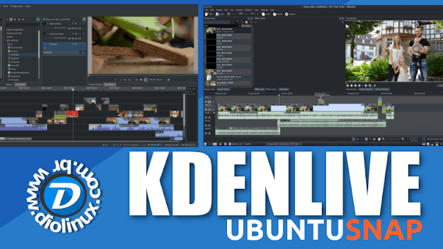 Editor de vídeo Kdenlive agora é distribuído no formato Snap para o Ubuntu
