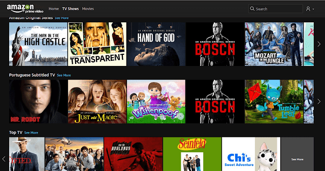 Amazon lança serviço para concorrer com a Netflix