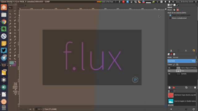 F.LUX - Regule o brilho e a temperatura do monitor do seu computador automaticamente