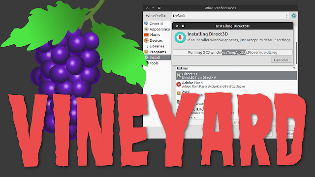 Vineyard - Uma alternativa ao PlayOnLinux