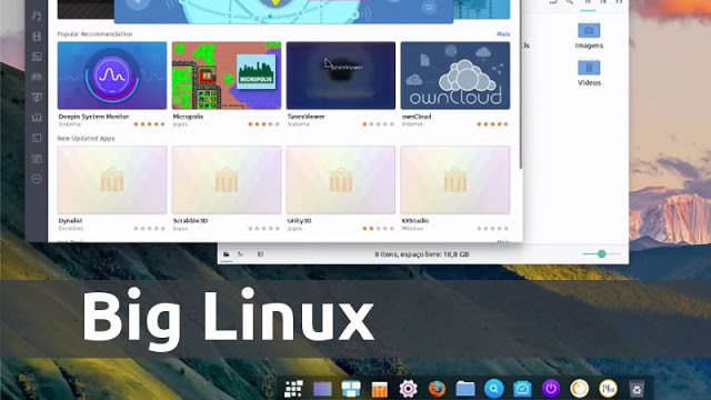 A volta do Big Linux: Distro brasileira agora conta a interface do Deepin