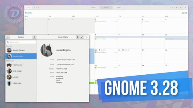 Lançado GNOME 3.28 com vários polimentos visuais 1 Lançado GNOME 3.28 com vários polimentos visuais