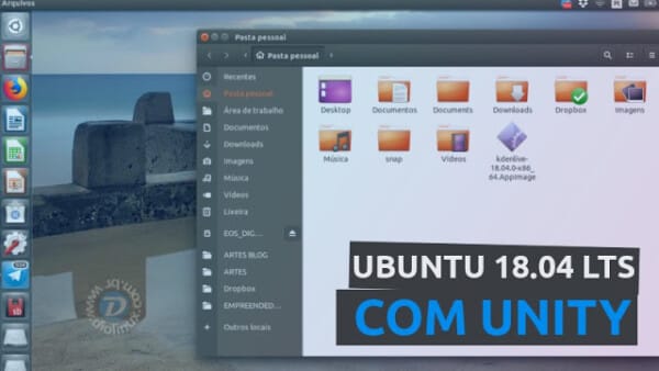 Como instalar a interface Unity no Ubuntu 18.04 LTS - Diolinux