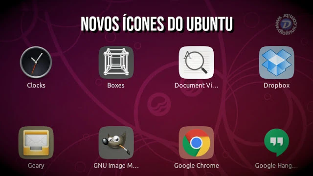 Novos ícones do Ubuntu, conheça a atualização do tema da distro