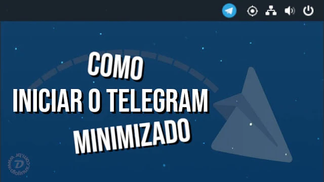 Como iniciar o Telegram minimizado