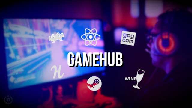 Gamehub, una várias plataformas em uma única biblioteca!