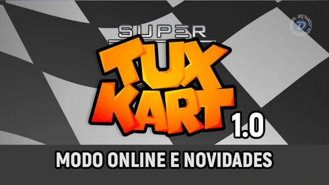 SuperTuxKart 1.0 lançado com modo online e novidades!