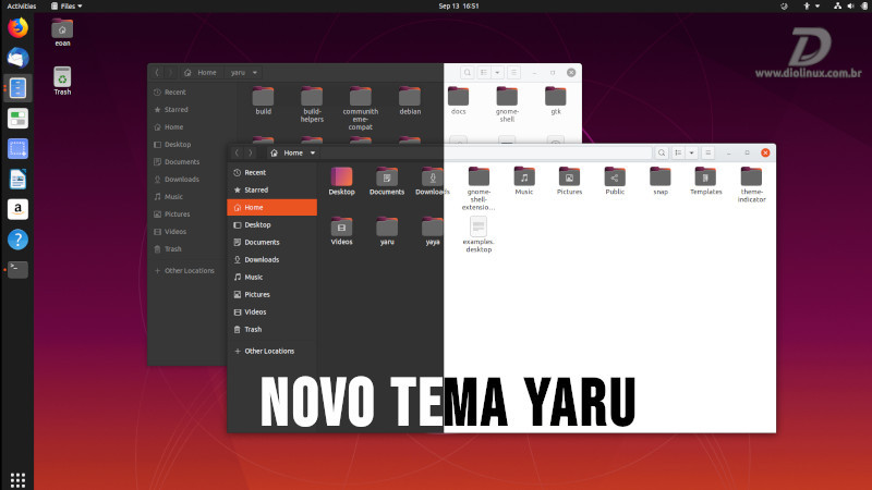 novo tema ubuntu
