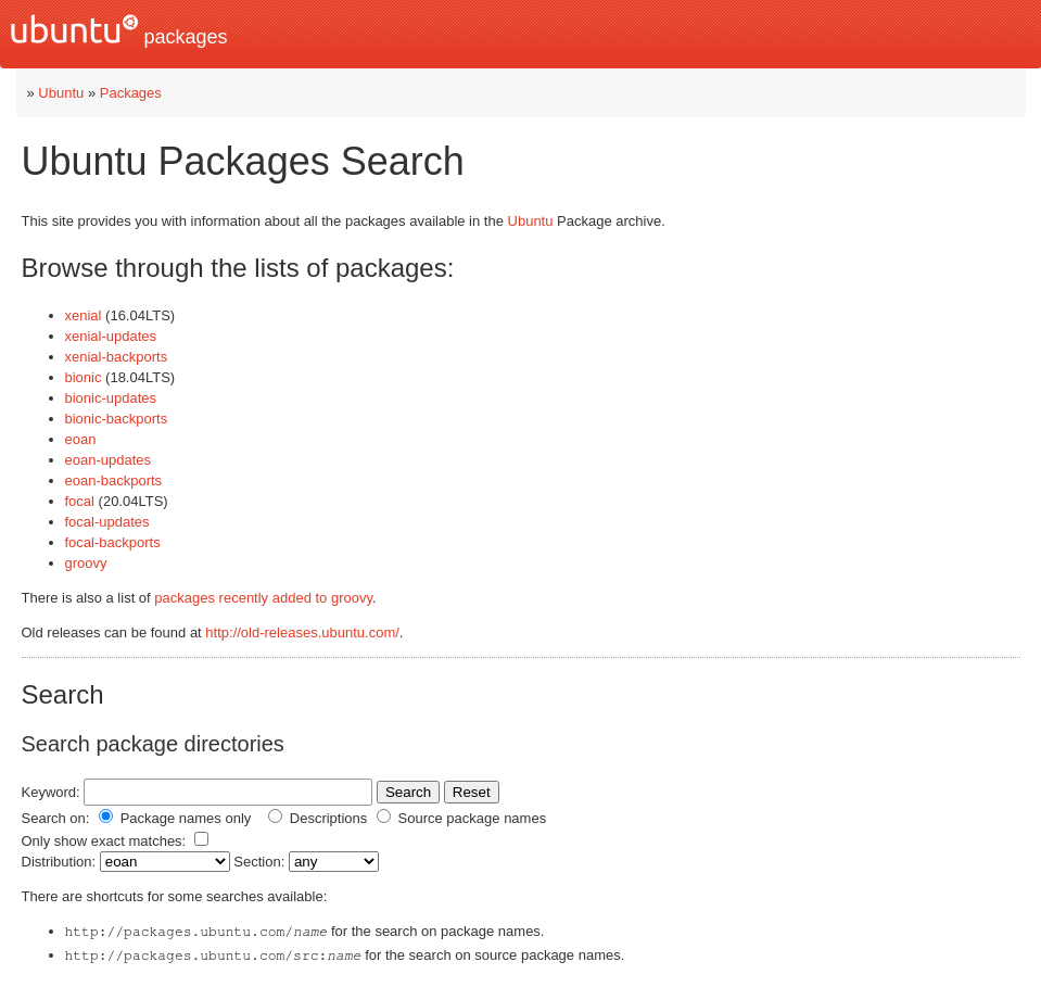 ubuntu-packages