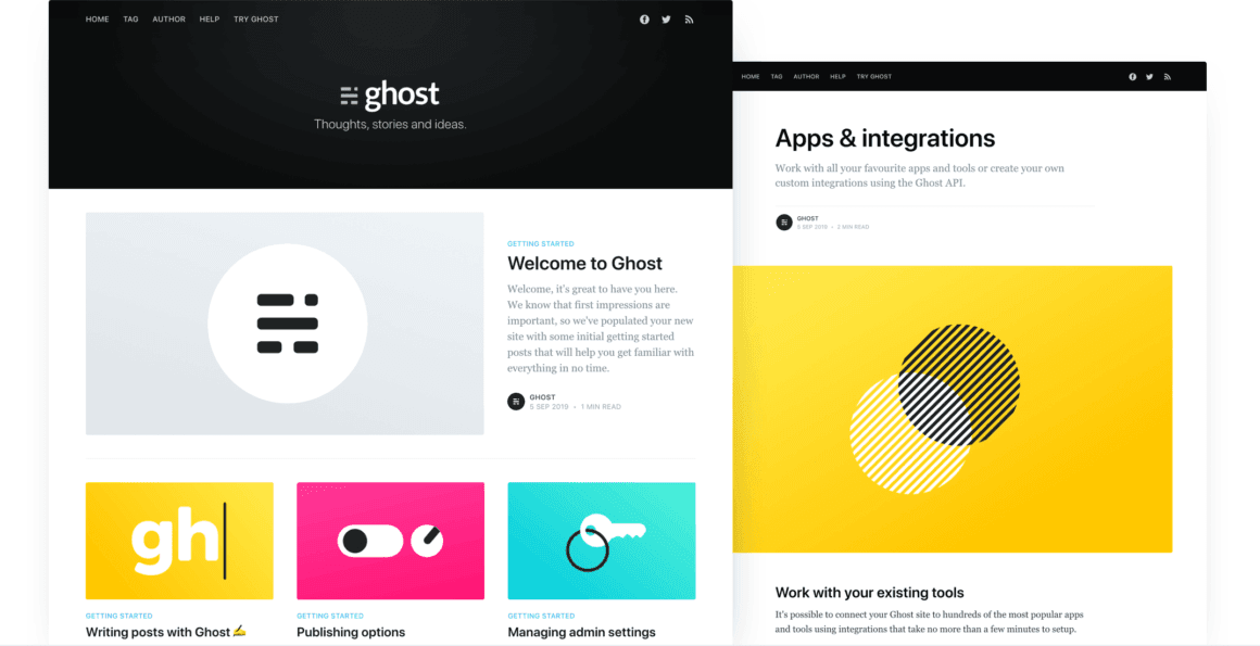 Conheça o Ghost, uma plataforma open source para criadores de conteúdo ...