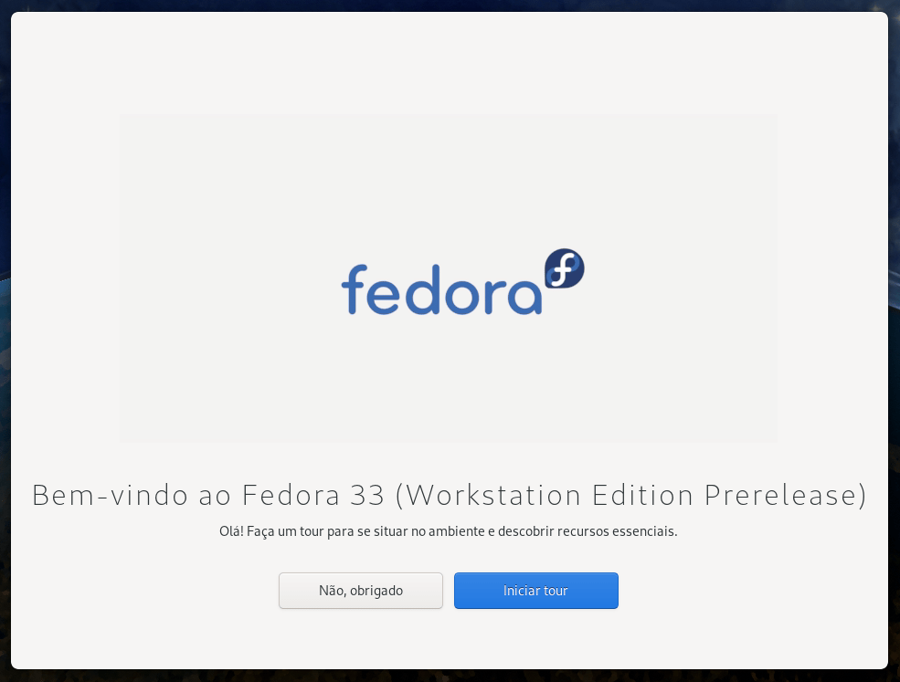 fedora-33-welcome-screen